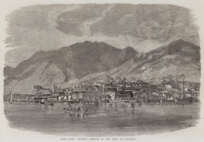 香港维多利亚镇中央部分 作者 Richard Principal Leitch