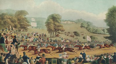 希顿公园赛马会》，1835年，1929年 作者 理查德·里夫