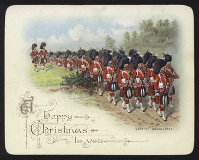 Cameron Highlanders（chromolitho） 作者 理查德·辛金