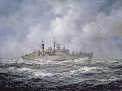 H.M.S. Exeter, Type 42 (Batch 2) Destroyer 作者 理查德威利斯