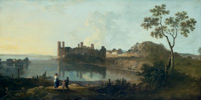 凯纳冯城堡"，1733-1782年 作者 理查德·威尔逊