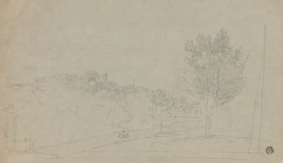 威尔逊宅邸和花园景观（正面）；威尔逊宅邸和花园景观（背面） 作者 理查德·威尔逊