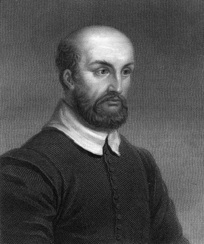 安德里亚·帕拉迪奥（Andrea Palladio），16世纪的意大利建筑师，1836年。 作者 Richard Woodman