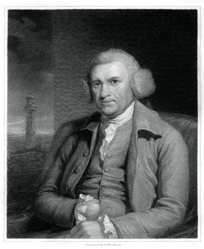 约翰·史密顿（John Smeaton），英国土木工程师，1833年。 作者 理查德·伍德曼