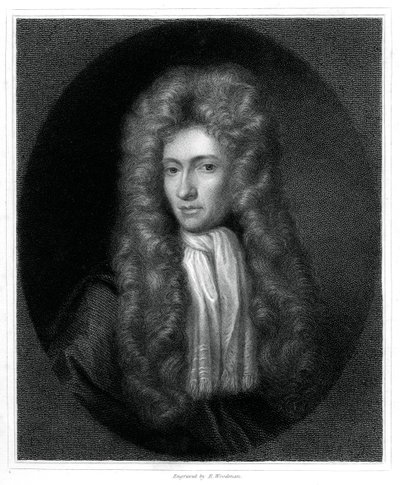 罗伯特·博伊尔（Robert Boyle），爱尔兰裔化学家和物理学家，1833年。 作者 理查德·伍德曼