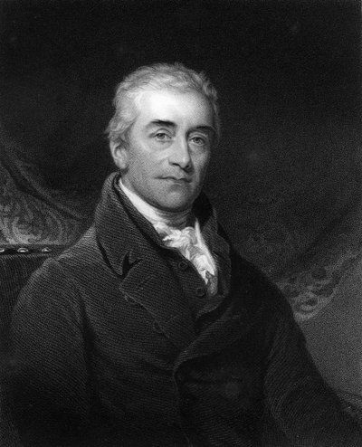 英国法律改革家塞缪尔·罗米利爵士（Samuel Romilly），1836年。 作者 理查德·伍德曼