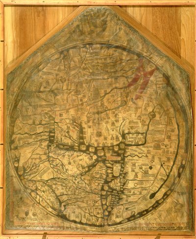 地图Mundi，c.1290 作者 Richard of Haldingham