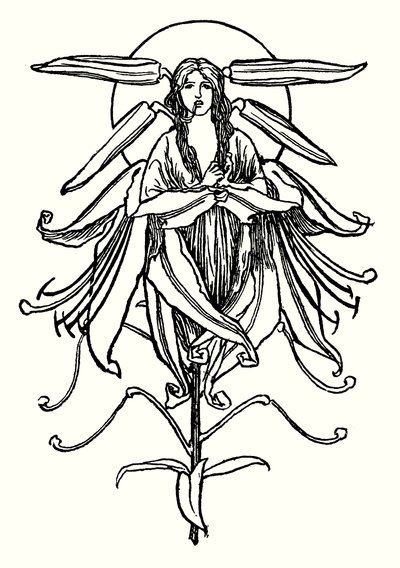 约翰-济慈诗集的插图（平板）。 作者 罗伯特·安宁·贝尔