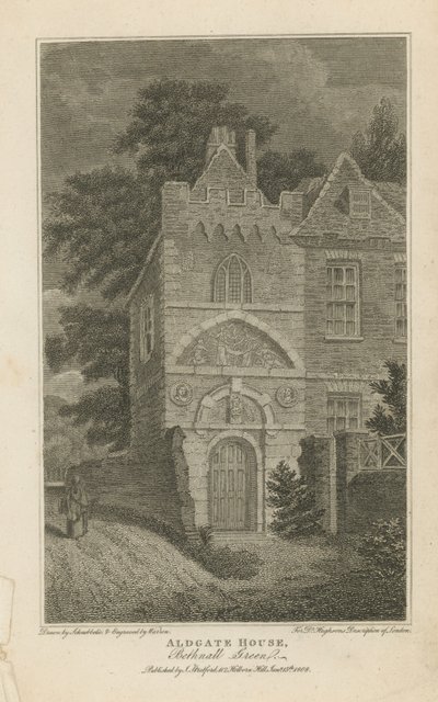 Bethnal Green的Aldgate House 作者 罗伯特·布莱默尔·施内伯贝利