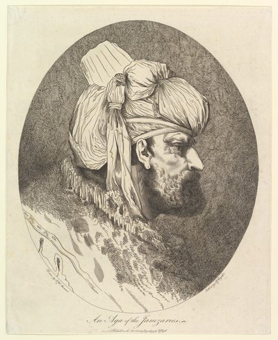 1779年7月19日，看门人阿加（Aga of the Janizaries）。 作者 罗伯特·布莱斯