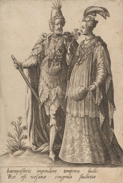 Intempestivis impendere..., 1597. 作者 罗伯特·博萨德