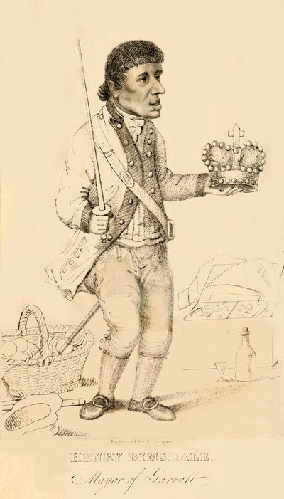 加拉特市市长亨利·迪姆斯代尔（Henry Dimsdale），1821年。 作者 罗伯特·库珀