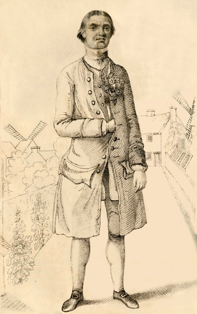 托马斯·伍德（Thomas Wood），《节制的米勒》，1821年。 作者 罗伯特·库珀