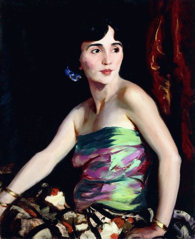 Isolina Maldonado-西班牙舞者，1921年 作者 罗伯特·科扎德·亨利