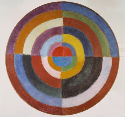 记录Le premier disque, 1912-1913。 作者 罗伯特·德劳内