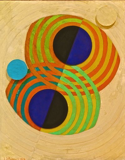 救济。节奏》，1932年。 作者 罗伯特·德劳内