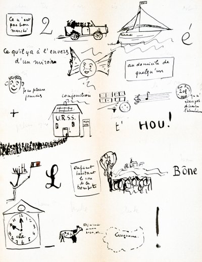 Rebus: Hou!, c1920-1945 作者 罗伯特·德斯诺斯