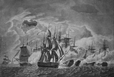 特罗洛普斯上尉著名行动，c1800 作者 罗伯特·多德