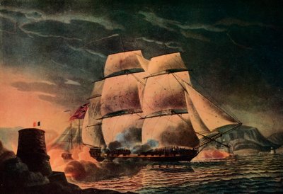 朱诺的幸运逃生，c1795年 作者 罗伯特·多德