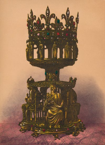 银Gil神社，1893年。 作者 Robert Dudley