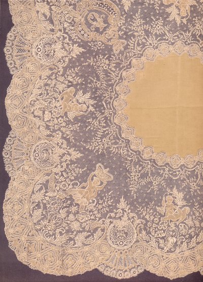 布鲁塞尔花边手帕，1863年。 作者 罗伯特·杜德利
