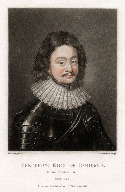 腓特烈五世（1596-1632）冬季国王，1812年 作者 罗伯特·邓卡顿
