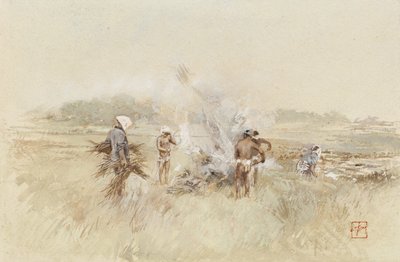 1867-1903年，在阴燃烈火下工作堆刷 作者 罗伯特·弗雷德里克·布鲁姆