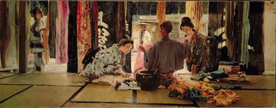 丝绸商人，1890-93年 作者 罗伯特·弗雷德里克·布鲁姆