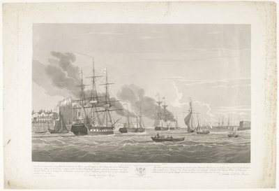 12 艘荷兰商船离开朴次茅斯港，1833 年（幻灯片 2）
这套三张幻灯片描绘了 1833 年 6 月 2 日 12 艘荷兰商船离开朴次茅斯港的情景。 作者 罗伯特·哈维尔 (II)