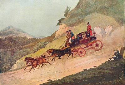 皇家邮政教练，19世纪，1907年 作者 罗伯特·哈维尔