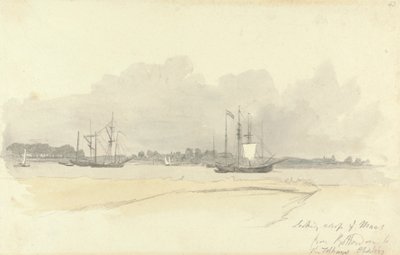 从鹿特丹眺望马斯河对岸 作者 Robert Hills