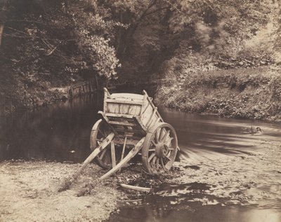 在鼹鼠谷，1855年。 作者 罗伯特·霍利特