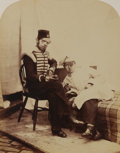 Lockart，第31届（Huntingdonshire）步兵团，1856年（棕褐色照片） 作者 罗伯特·霍利特