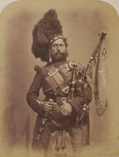 Piper David Muir，第42位高地人（Black Watch） 作者 罗伯特·霍利特