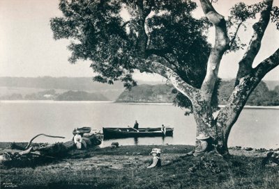 教堂岛，吉尔湖，斯莱戈，大约1908年 作者 罗伯特·约翰·韦尔奇