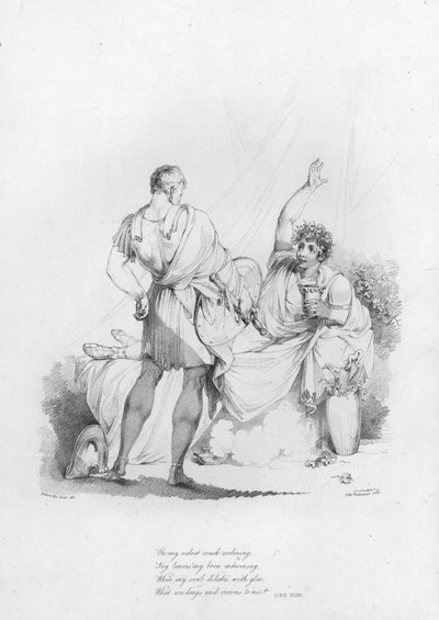 Anacreon，第四十八颂（雕刻） 作者 罗伯特·克尔（后）波特