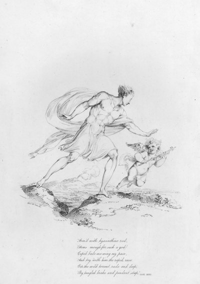 Anacreon, Ode XXXI (engraving) 作者 罗伯特·克尔（后）波特