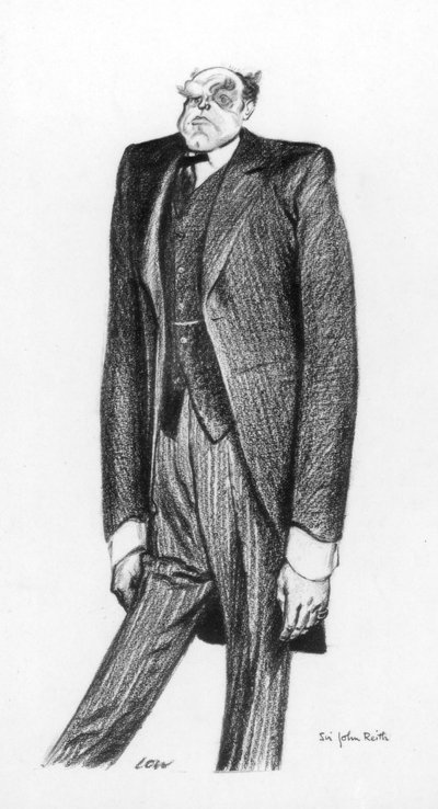约翰·瑞斯（John Reith），第一届瑞斯男爵（1933）。 作者 罗伯特·洛