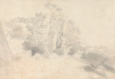 风景与岩石 作者 罗伯特·马邦