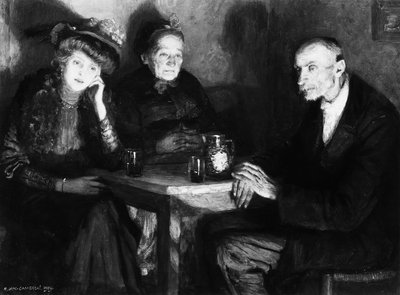 女儿的回归》，1909年。 作者 罗伯特·麦克卡梅伦