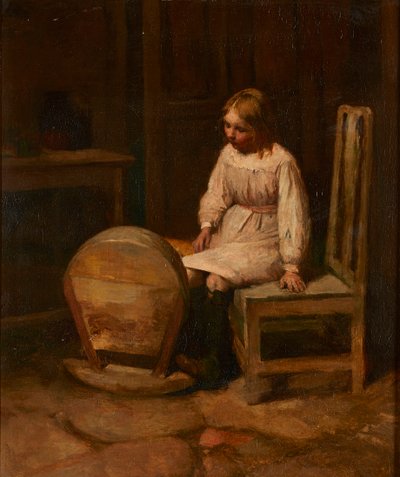 摇篮》（布面油画） 作者 罗伯特·麦格雷戈