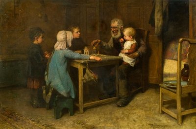 洪水的故事（布面油画） 作者 罗伯特·麦格雷戈