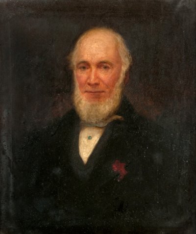 乔治·邓肯（1791-1878），c.1867年作（布面油画） 作者 罗伯特·麦金尼斯