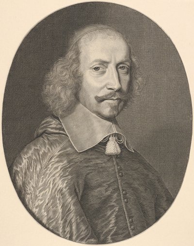 红衣主教朱尔斯·马扎林（Jules Mazarin），1655年。 作者 罗伯特·南特伊