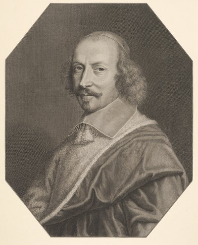红衣主教朱尔斯·马扎林（Jules Mazarin），1656年。 作者 罗伯特·南特伊