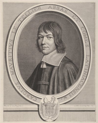 查尔斯·莫里斯·勒·泰勒（Charles-Maurice Le Tellier），1663年。 作者 罗伯特·南特伊