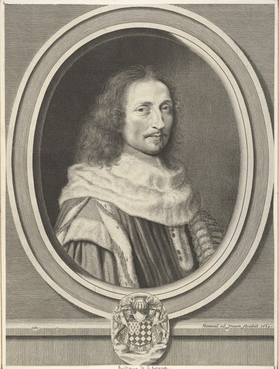 纪尧姆·拉莫尼翁（Guillaume de Lamoignon），1659年。 作者 罗伯特·南特伊
