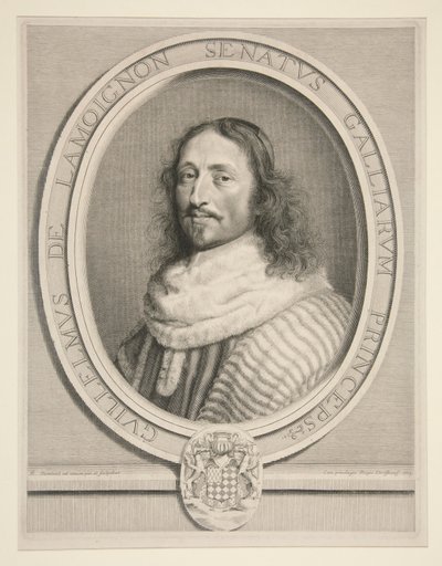 Guillaume de Lamoignon，巴维尔侯爵 作者 罗伯特·南特伊