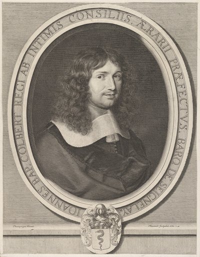 尚·巴蒂斯特·科尔伯特（Jean-Baptiste Colbert），1660年。 作者 罗伯特·南特伊