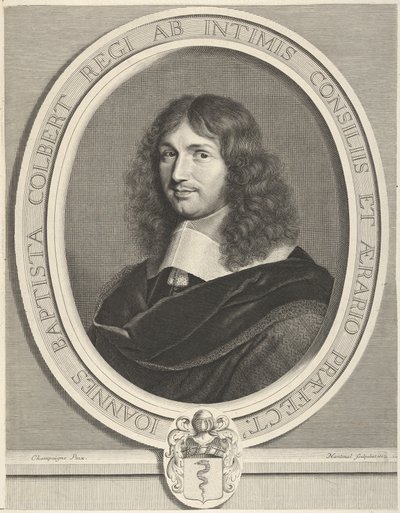 尚·巴蒂斯特·科尔伯特（Jean-Baptiste Colbert），1662年。 作者 罗伯特·南特伊